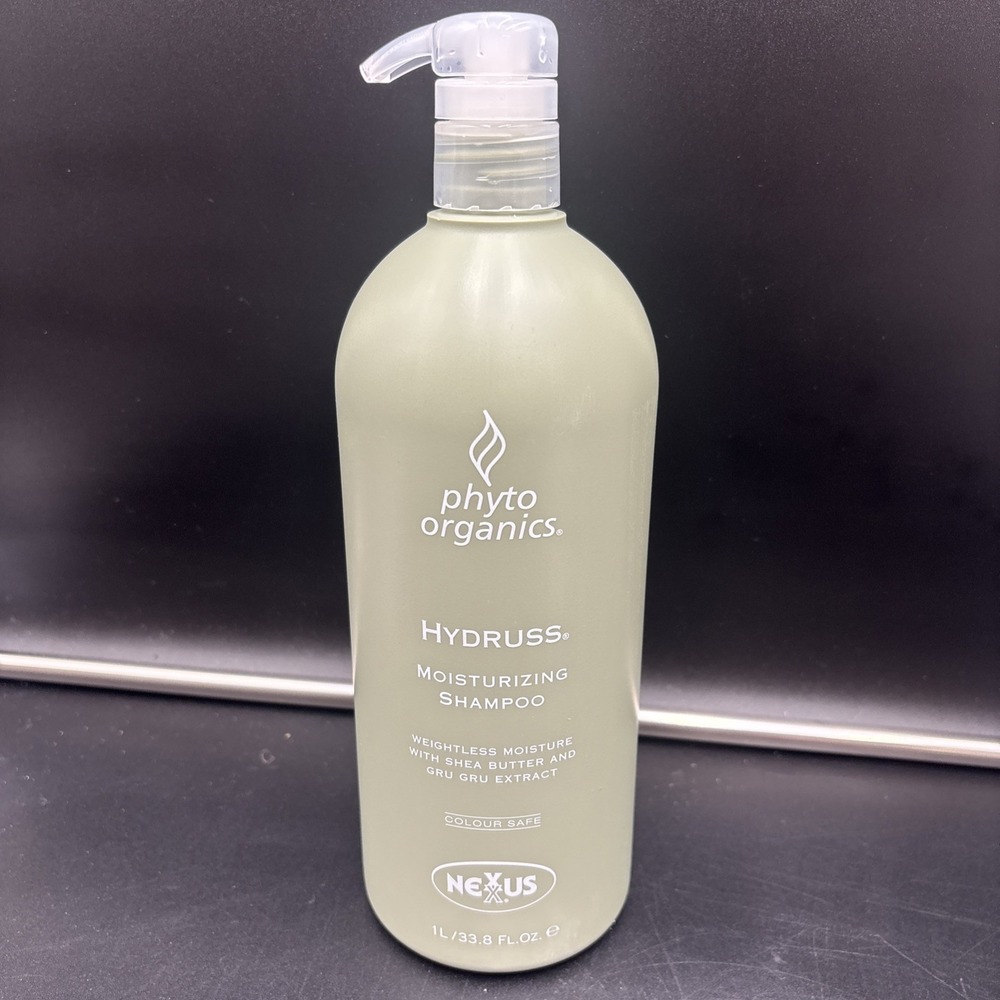 Nexxus Phyto Organics Hydruss Moisturizing Shampoo & pump 33.8 oz Fast Free Ship